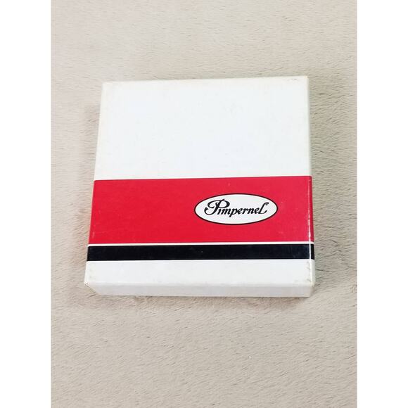 Christmas Pimpernel Coasters Tartan Holiday w/ Box Made England x6 Vtg - Picture 15 of 15